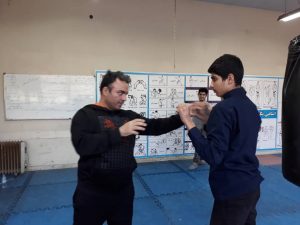 تمرینات ورزشی هنرستان امام صادق